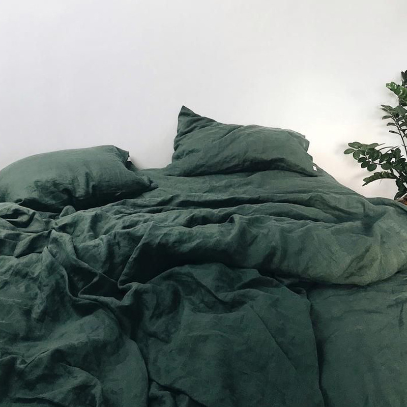 Organic French Flax Linen Duvet cover set
